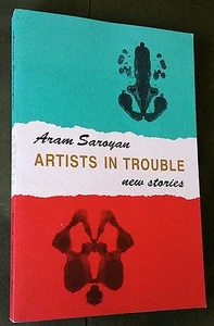 FIRST EDITION ARAM SAROYAN "Artists In Trouble" - BLACK SPARROW PRESS 2001 FINE  - Bild 1 von 4