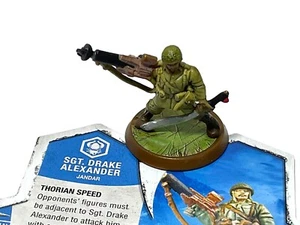 Heroescape Srgt Drake Alexander Jandar Humano Único Héroe 110 puntos HS#145 - Imagen 1 de 9