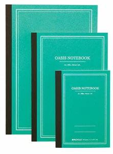 Itoya Profolio Oasis Lined Notebook Wintergreen - A5 -5.8x8.3" -1 Piece - NEW - Picture 1 of 3