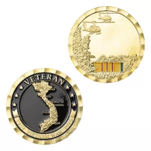 Veteran Challenge Coin Commemorative Military 1959-1975 Vietnam War Collectible - Picture 1 of 10