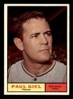 1961 Topps Baseball #374 Paul Giel Ex/Mt