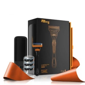Gillette Fusion Premium Juego de Regalo para Hombre 1 Mango Manual 4 Cartuchos Fusion - Imagen 1 de 12