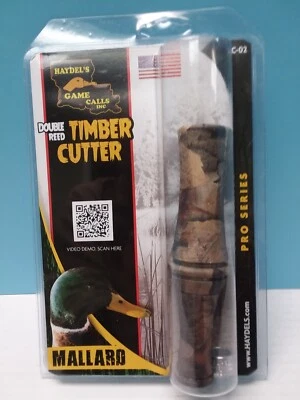 Haydel - TC-02 - Timber Cutter Mallard Call - Double Reed - Haydel's - New - Image 1 of 2