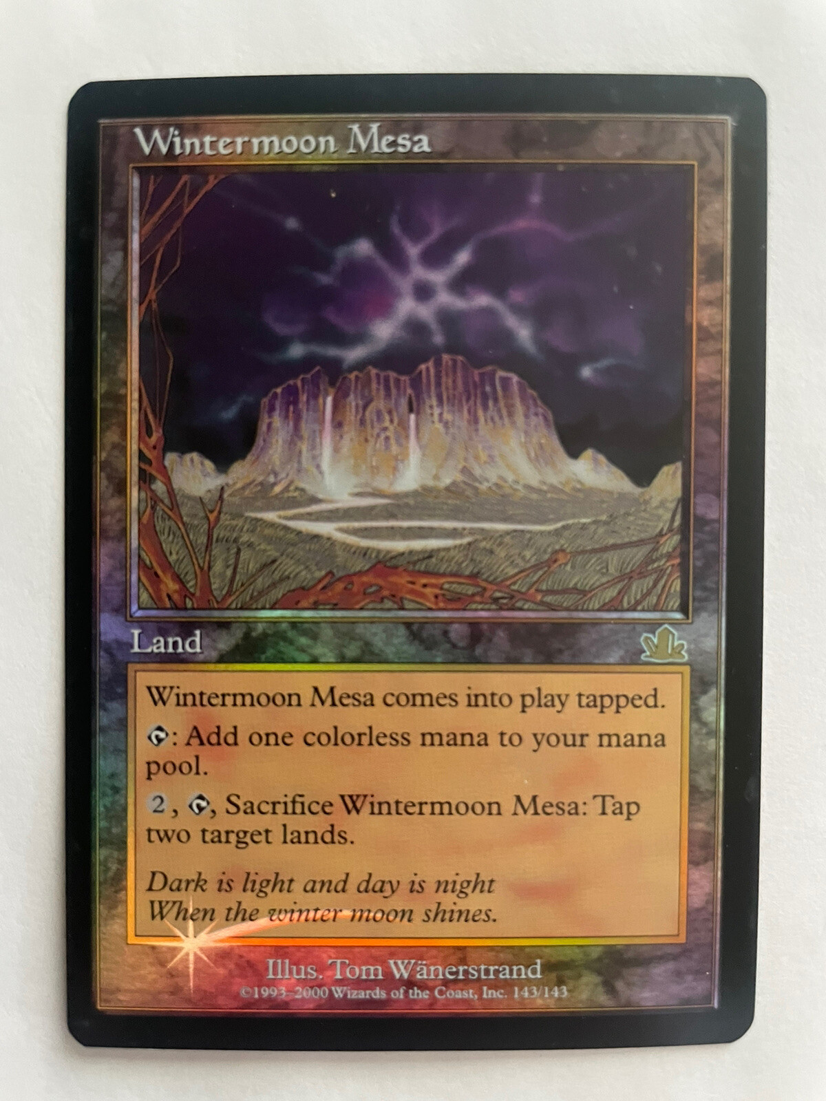 Magic: The Gathering - FOIL Wintermoon Mesa - Prophecy NM!