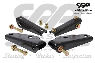 Reubicación de amortiguador trasero para camioneta Chevy C10 GMC 1963-1972 para camionetas rebajadas Foto 1 de 4