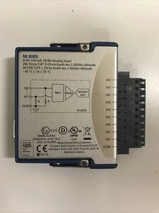 Módulo de entrada analógica National Instruments NI 9203 8 canales 20 mA 16 bits serie C - Imagen 1 de 2