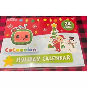 Jazwares CoComelon 2022 Holiday Advent Calendar for Kids, 24 Piece Gift Playset - Picture 1 of 5