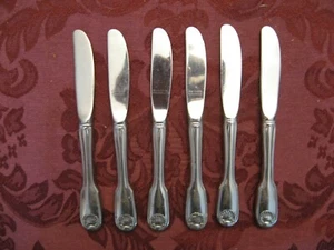 Reed & Barton Colonial Shell (1961) Butter Spreaders - 6 Pcs - Very Nice! - Picture 1 of 3