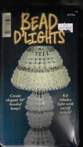 Bead D'Lights ~10 inch beaded lamp kit 6934 includes light with on/off switch - Picture 1 of 2
