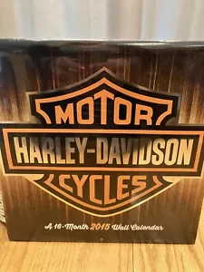 RARE NEW Official Harley Davidson Motorcycle 2015 Collector Calendar Biker Gift - Picture 1 of 5