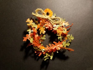 Herbstkranz für Spielwaage/Modepuppen Dioramen - Bild 1 von 5