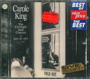 ►► CAROLE KING "The Carnegie Hall Concert" CD-Album - Imagen 1 de 2