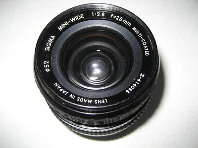 PENTAX PK/M FIT 28MM F2.8 MC MACRO MINI WIDE LENS FILM/DIGITAL - Image 1 of 4