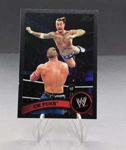 2011 Topps WWE CM Punk Black /999 #25 SP Serial Numbered - Bild 1 von 3