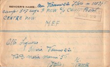 IIª GUERRA MONDIALE - P.O.W. - PRIGIONIERI DI GUERRA - EGITTO - 1943