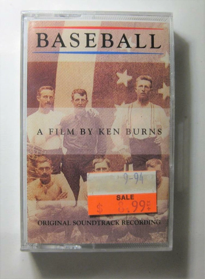 Baseball A Film by Ken Burns Original Soundtrack 1994 Cassette Tape Sealed - Image 1 of 1