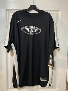 Nike NBA New Orleans Pelicans T-Shirt Black NWT Men’s Size Large Tall - Picture 1 of 5
