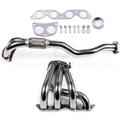 For 93-97 TOYOTA COROLLA 1.8L 7A-FE STAINLESS RACING HEADER/MANIFOLD EXHAUST - Image 1 of 4
