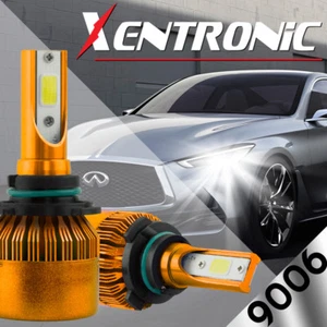 XENTRONIC 9006 HB4 LED headlight Conversion Kit 60W 7600LM bulbs CREE 6000K Pair - Picture 1 of 12
