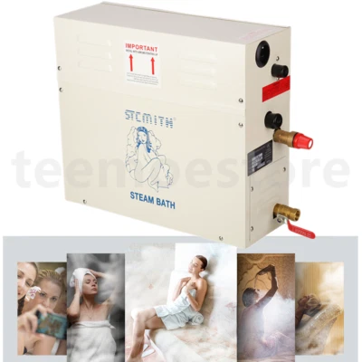 Sauna Steam Shower Generator 9KW 220V Programmable Controller Home SPA Shower - image 1 of 4