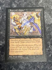 Kaervek’s Spite X1 Mtg Visions Nm