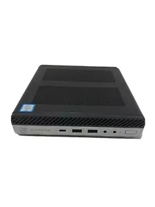 HP EliteDesk 800 G3 Mini PC Intel i5-6500 3.20GHz 8GB+adapter USB-C video - Picture 1 of 3