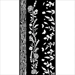 Stamperia - CREATE HAPPINESS - STENCIL - NATURE - 12CM X 25CM - Picture 1 of 2