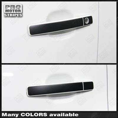 Calcomanías superpuestas de rayas acento manijas de puerta para KIA SOUL 2012-2019 (elige el color) Foto 1 de 4