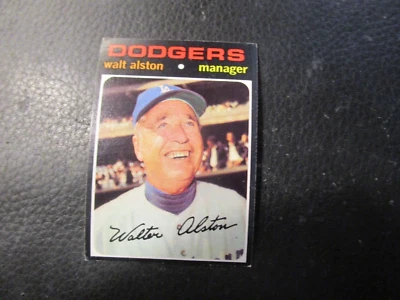 1971 TOPPS#567  WALT ALSTON   DODGERS       EXMT    PN#567 - Image 1 of 2
