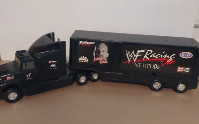 WWF Attitude Racing Stone Cold Ford Aeromax 120 Transport Road Champs 1999 - Image 1 of 4