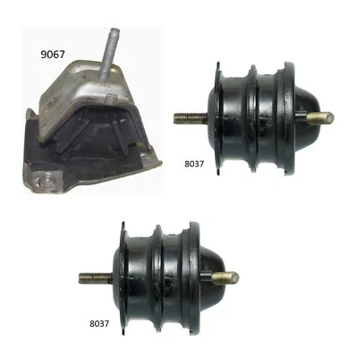 Montaje de motor delantero 3 piezas para Acura Legend 1993-1995 3,2 L Foto 1 de 3