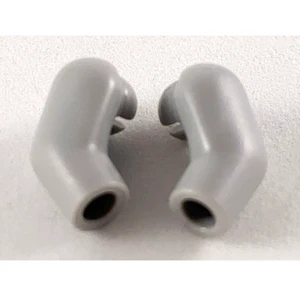 LEGO PARTS - (2) Light Bluish Gray Minifigure Arms (Matching Pair) - Picture 1 of 1