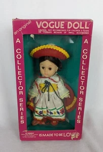 Ginny Vogue Puppe Vintage Spanisch Mexikanisch Vogue Ginny Doll 8 Zoll in Box - Bild 1 von 7