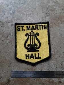Vintage St. Martin Hall San Antonio Texas Elementary Middle School Patch - Picture 1 of 2