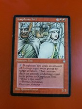 1x Karplusan Yeti | Ice Age | MTG Magic the Gathering Cards