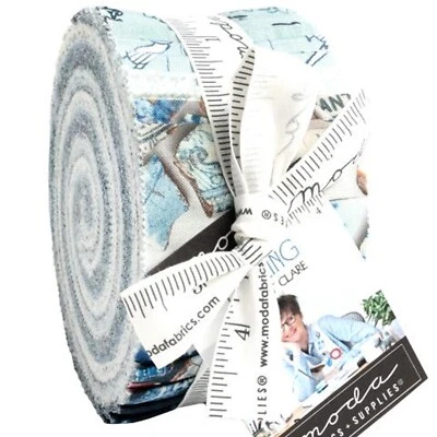 Larking Jelly Roll by Janet Clare for Moda Fabrics - Image 1 of 3