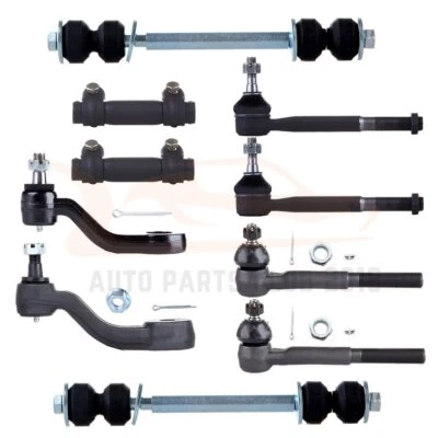 10 Pcs For Chevy Chevrolet GMC Truck New Steering & Suspension Kit Front LH RH Foto 1 de 4
