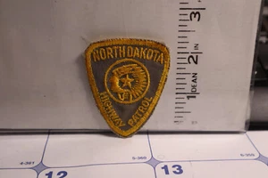 police patch  HIGHWAY PATROL NORTH DAKOTA BALL CAP SIZE CLOTH BACK - Picture 1 of 1