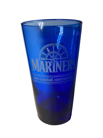 Seattle Mariners Miller Genuine Draft Blue Pint Glass Souvenir Cover