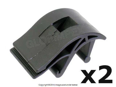 BMW E32 E34 (1988-1995) Upper Left & Right (2) Radiator Mounting Bracket VAICO  - Image 1 of 2