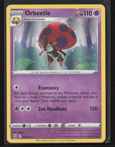 Orbeetle #065/163 SWSH05: Battle Styles Holo Rare Pokemon TCG NM/M - Bild 1 von 2