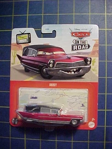 DISNEY PIXAR CARS RANDY! ON THE ROAD SERIES! NIP CADILLAC HEARSE - Picture 1 of 3