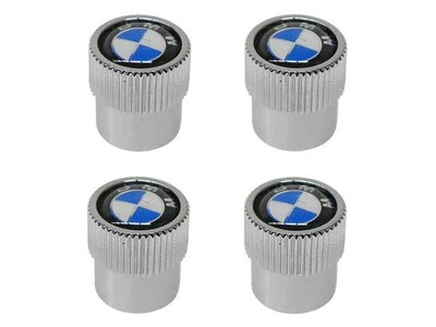For 1993-1995, 1997-2001 BMW 740i Tire Valve Stem Cap Set Genuine 91717PWCQ 1998 - Image 1 of 2