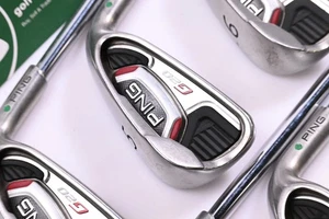 Ping G20 Irons / 4-9i / Green Dot / Regular Flex Ping CFS Shafts - Picture 1 of 7