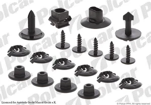 Radhausschale Einbausatz Clip Clips Schrauben Set für Audi A6 C7 Avant ab 07-> - Bild 1 von 10