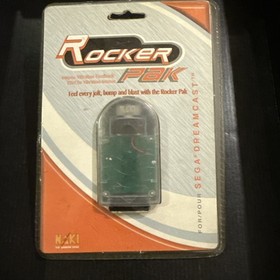 NEW NAKI Green Intense Vibration  Rocker pack for Sega Dreamcast #D36 NIP