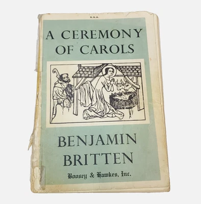 Una ceremonia de villancicos para voces agudas y arpa o piano Benjamin Britten 1943 Foto 1 de 4
