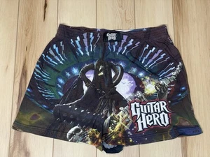 Y2K Guitar Hero Boxer Shorts Medium AOP Design 2000’s Gaming Merch Vintage - Picture 1 of 6