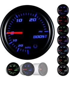 Auto Universal Jdm Sport 2" 52mm LED Digital Air Pressure Gauge Meter - Foto 1 di 5