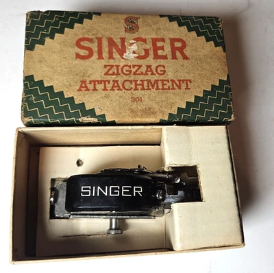 De colección Singer 301 301A 404 Vástago Inclinado Máquina de Coser ZigZag Accesorio #160745 Foto 1 de 4